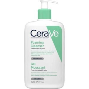 CeraVe Foaming Facial Cleanser for Normal to Oily Skin with Hyaluronic Acid 200 ml