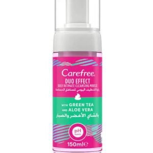 Carefree Green Tea & Aloe Vera Foam – Daily Intimate Wash