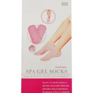 Spa Gel Socks – Cotton Silicone Lined Moisturizing Socks