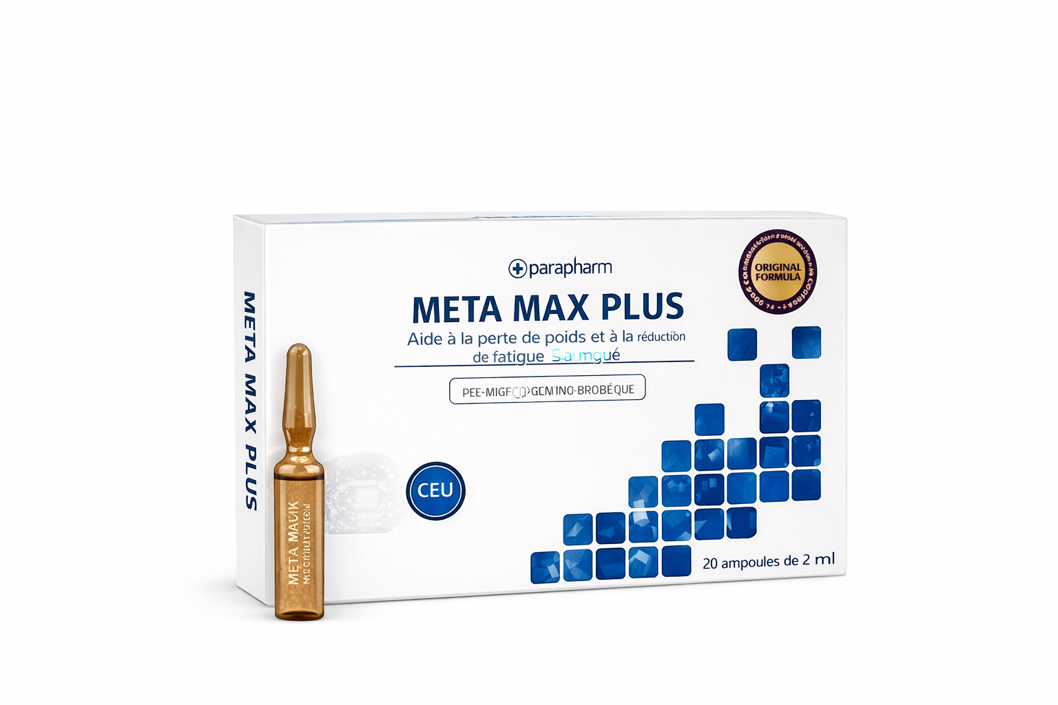 Meta Max Plus Slimming Injection Ampoules - أمبولات لزيادة معدل الحرق